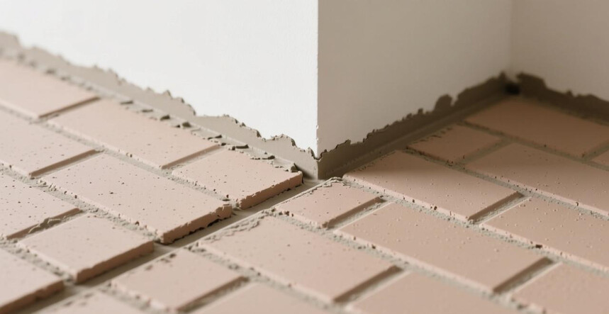 仿古砖搭配木纹砖,在客厅实现分区设计,两种材质衔接处的收边处理技巧_客厅铺仿古砖好打理吗_客厅复古砖