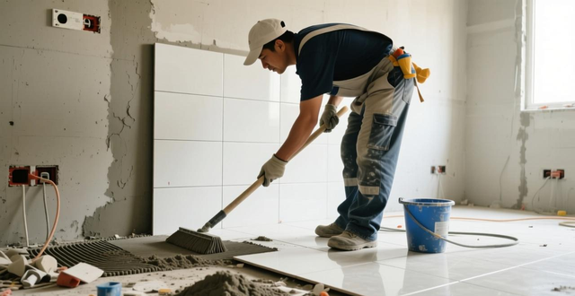 贴瓷砖水泥要铺满吗_微水泥瓷砖的铺贴工艺对师傅经验依赖度高,如何判断师傅是否靠谱?_贴瓷砖水泥加什么最牢固