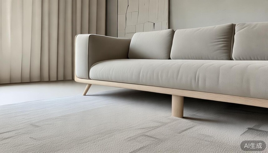 600x1200MM 绒抛星耀石天鹅绒 北欧风卧室 绒抛天鹅绒 施工后避免重压变形_北欧风格卧室_北欧风格装修图片卧室