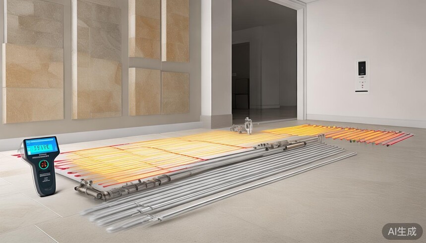 砂岩系列瓷砖温感特性:赤脚踩踏的舒适感,是否适用于地暖系统?_地暖瓷砖施工视频_采暖地砖