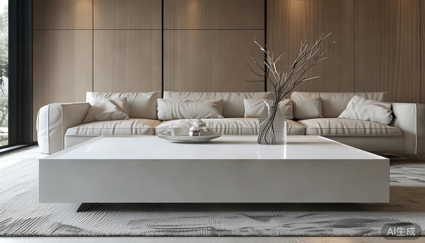 客厅瓷砖现代简约_客厅瓷砖效果图简欧风格_750x1500MM肌肤釉柔光瓷砖:如何为现代简约客厅营造温润如玉的光感效果?