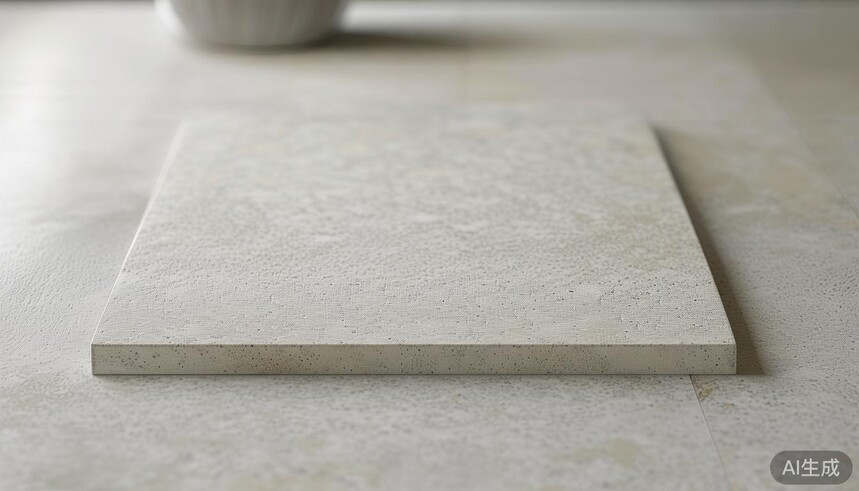 抛蜡用什么盘_抛光餐具_750x1500MM 素色质感砖抛蜡轻奢石 现代简约餐厅 素色抛蜡质感 施工后餐具摆放保护