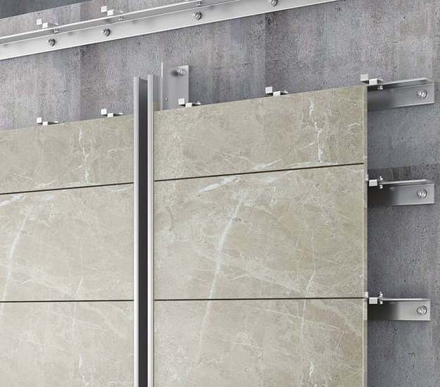 上海家用晶磨石外墙_磨石墙面能用多少年_天鹅绒系列 750x1500MM 魔晶石 商业空间墙面 超硬耐磨 施工干挂承重测试