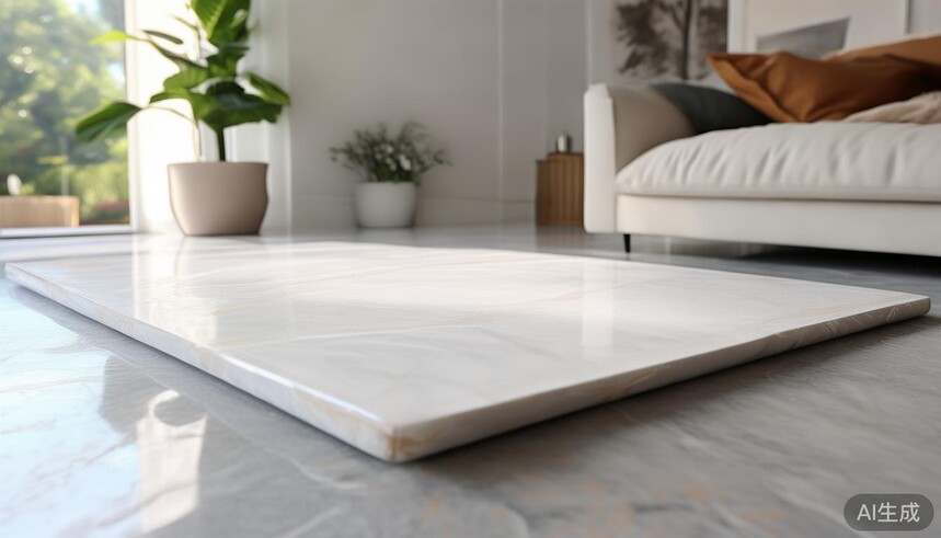 750x1500MM肌肤釉柔光瓷砖:如何为现代简约客厅营造温润如玉的光感效果?_客厅瓷砖现代简约_客厅瓷砖风格