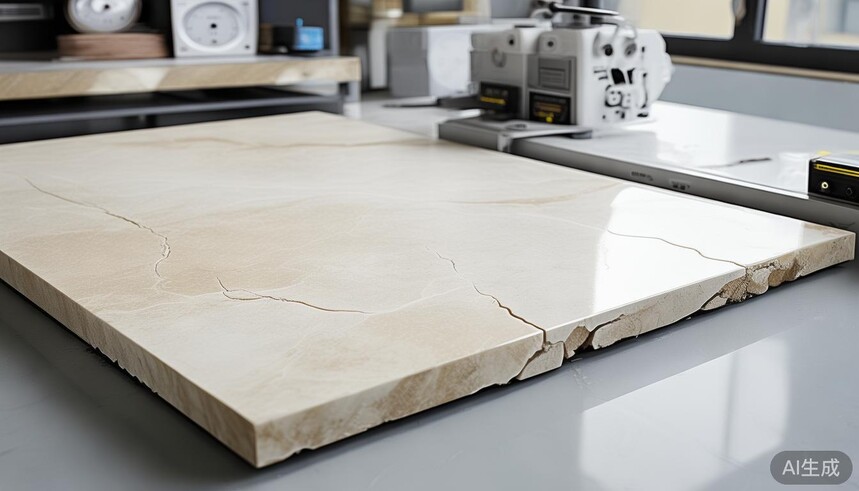 绒抛星耀石瓷砖施工常见问题解答 如何避免空鼓、开裂等施工隐患?_裂开的瓷砖_瓷砖开裂索赔案例