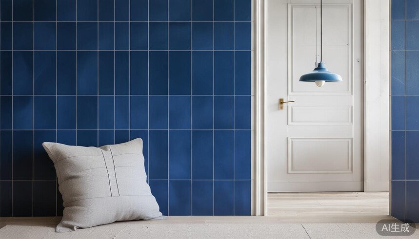 瓷砖柔抛和柔光的区别_柔抛釉瓷砖_柔抛瓷砖 柔抛材质的色彩搭配原则 同色系与撞色装饰应用