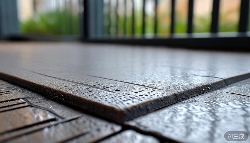 阳台防滑砖效果图片_防滑超耐磨大理石瓷砖的防滑系数标准 不同场景(卫生间 / 阳台)施工要求_阳台贴防滑砖还是贴地砖