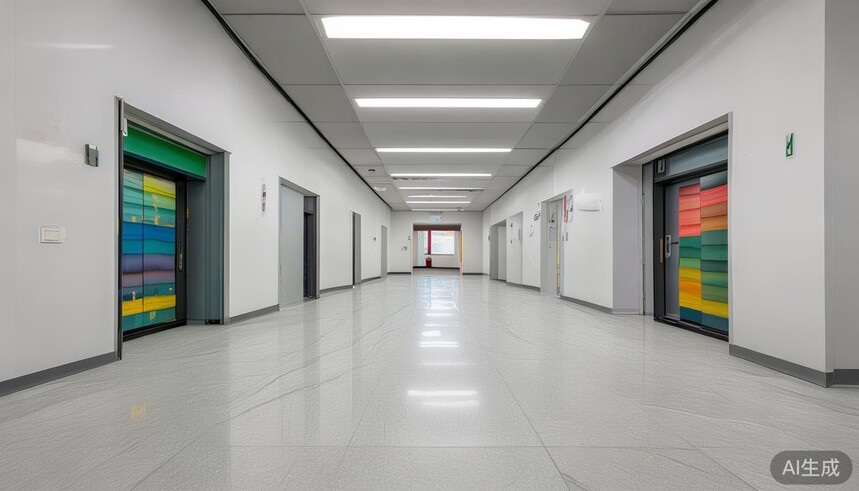 瓷砖空间设计_瓷砖空间产品如何解说_水磨石系列瓷砖的教育空间应用:为何学校与培训机构偏爱它?