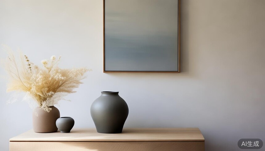 天鹅绒系列清雅素色瓷砖 北欧风卧室装饰搭配 材质柔软质感与选购技巧_北欧轻奢卧室装修效果图_北欧轻奢卧室