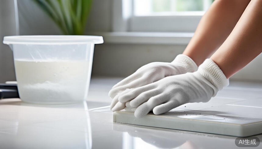 阳台瓷砖长期日晒雨淋后出现变色,是质量问题还是正常现象?如何预防?_阳台瓷砖颜色深了咋补救_阳台瓷砖变黄了怎么去除