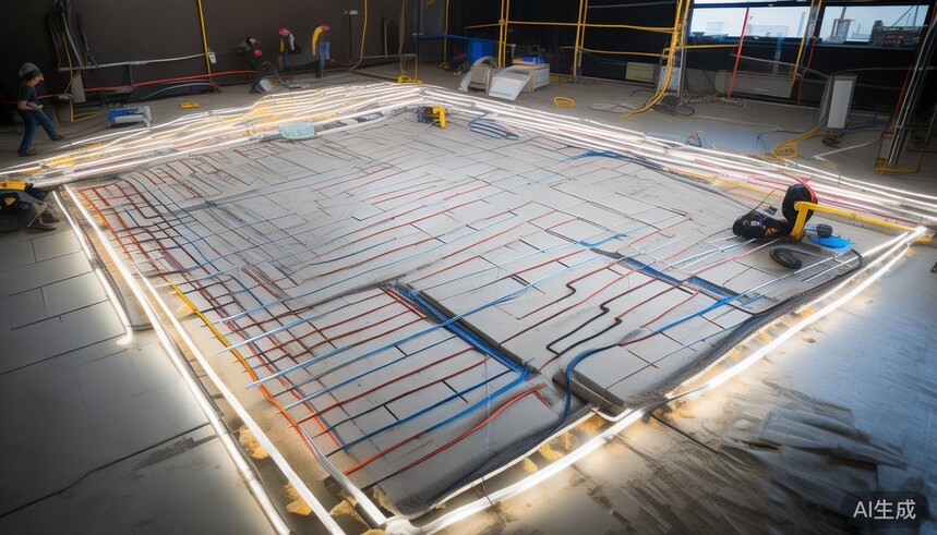 瓷砖地面加装地暖_瓷砖一体砖好吗_智能瓷砖的铺贴需要额外注意电路布置吗?地暖一体化瓷砖的安装流程复杂吗?