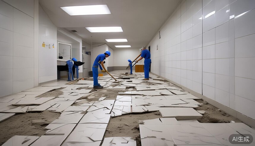 旧瓷砖翻新是敲掉重铺还是直接在上面贴新瓷砖?哪种方式更划算且牢固?_瓷砖翻新贴瓷砖_装修旧瓷砖翻新