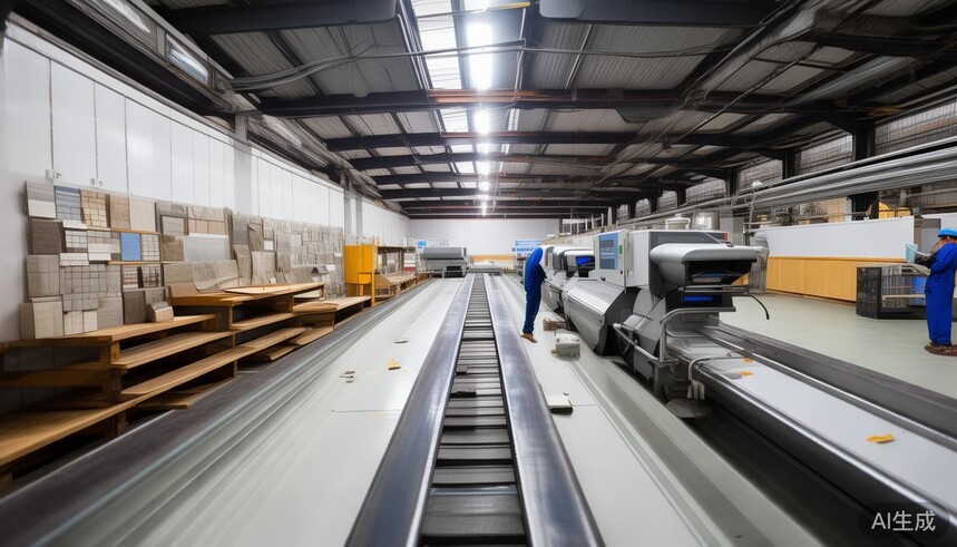 瓷砖厂生产流程视频_参观瓷面砖生产线_深入探访现代化瓷砖工厂亲眼见证高品质瓷砖诞生的每一个环节