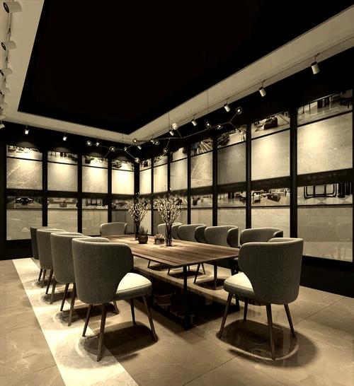 瓷砖店形象背景墙_探索瓷砖在商业展示空间中的背景作用与突出效果_瓷砖背景墙装修效果