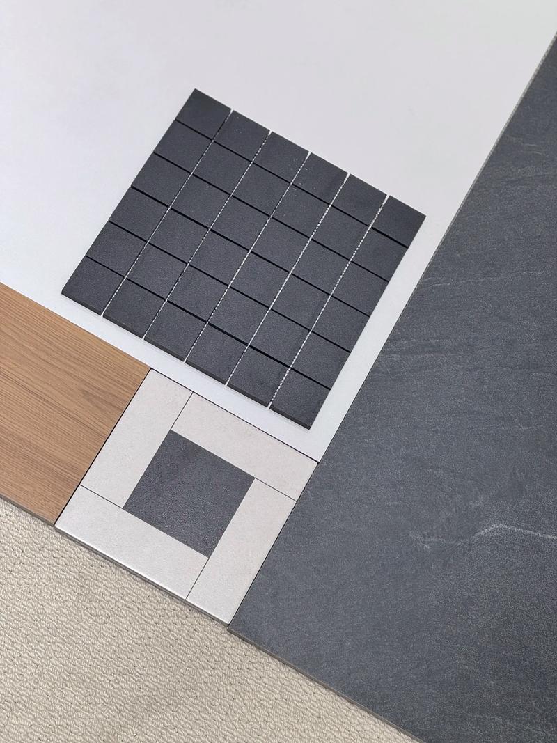 孟菲斯风格装修适合用什么瓷砖?色彩鲜艳的花砖和几何纹理瓷砖如何搭配才不杂乱?_瓷砖图案纹理应该怎么介绍_怎样去了解瓷砖的纹理和颜色