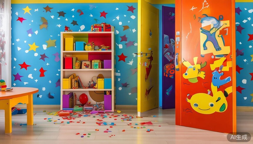 “花样年华”系列在儿童房的应用,创造一个充满想象力的童话世界。_花样年华的童年_充满想象力的图片