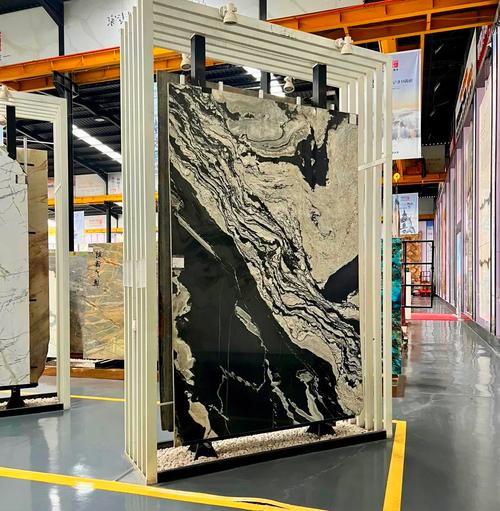 石材质感材料_草舍名院亮白新生套装_亮面砖之质感理石:超级石材新生石代赋能,星痕石内墙砖的质感体验