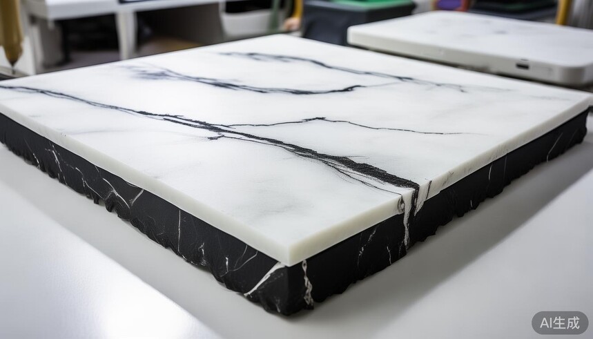 铝合金线条幸运瓷砖脚_白裙子搭配黑色打底_臻品原石(3C臻石)瓷砖萨尔塔白款式以全白底色搭配黑色线条彰显轻奢