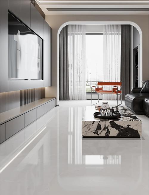 莱茵河系列瓷砖卡地亚白款式纯净色调适配多种装修风格_莱茵灰瓷砖_莱茵河系列瓷砖卡地亚白款式纯净色调适配多种装修风格