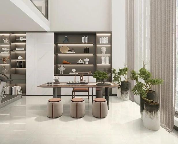 瓷砖色调搭配_莱茵河系列瓷砖凯特米黄款式温暖色调营造温馨居家氛围_家具瓷砖色彩原来是这样搭配