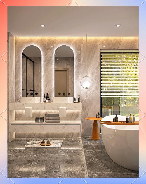 天山涂料有限公司_天山卫星图片_天山雪岩在卫浴空间的应用,打造一个洁净清爽的SPA环境