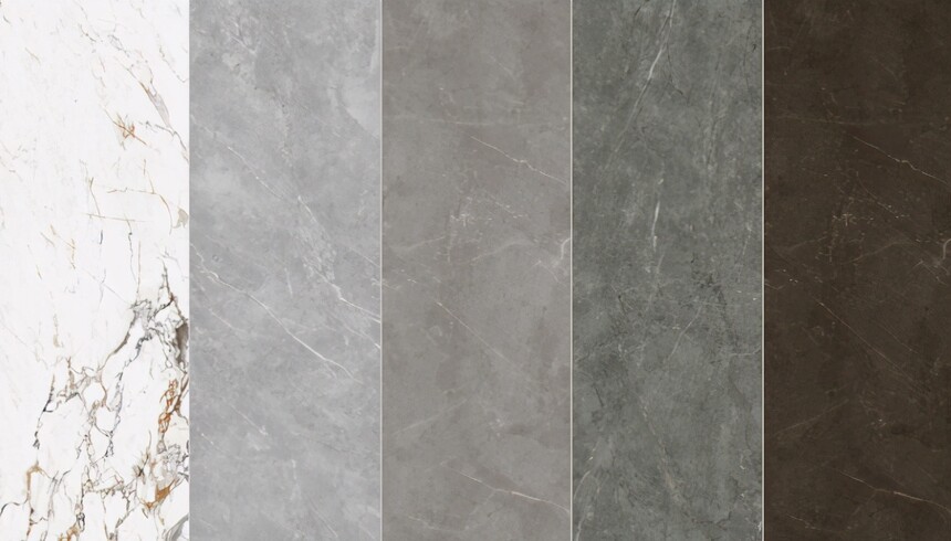 岩板装修效果_奢石系列瓷砖的定价通常高于普通系列其价值主要体现在哪些核心方面?_高级感瓷砖搭配