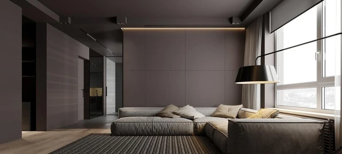 无主灯设计这也太加分了,客厅照着装,高端大气上档次