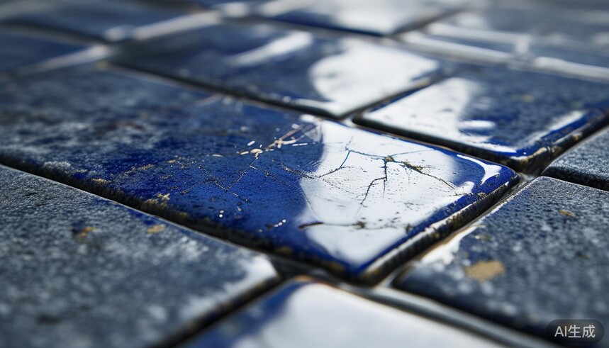 魔晶石系列瓷砖的深邃感主要是通过色彩的深度还是特殊的釉面工艺来实现的?_深色瓷砖的优点_瓷砖深化图