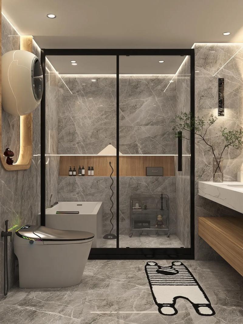 ԡ��ǽ�ڴ�ש_ԡ��ǽש����Ч��ͼ_600x1200��ʯϵ�д�ש������ԡ��ǽ��ʱ���ͨ���Ű�͹����������ֵ