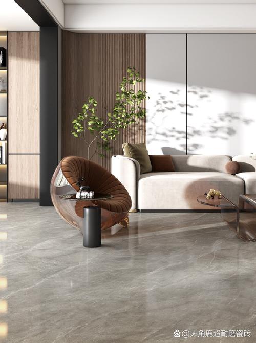 600x1200奢石系列瓷砖在空间设计中如何与其他材质如玻璃和金属进行对话_奢石和奢石岩板的差别_奢石是大理石还是岩板