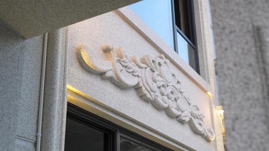 别墅外墙仿石漆品牌_奢石系列瓷砖的仿石纹理逼真度高吗,如何辨别其质量好坏?_高端住宅外墙仿石漆