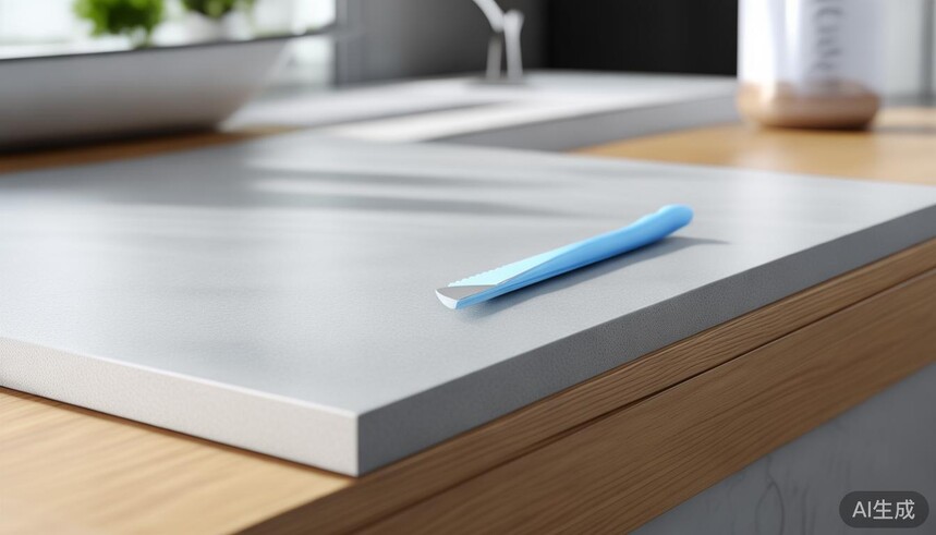 瓷砖切割食材会损伤厨房台面吗_瓷砖切割会导致瓷砖变形吗_魔晶石系列瓷砖用于厨房台面时,能直接切割食材吗,会不会损伤瓷砖表面?