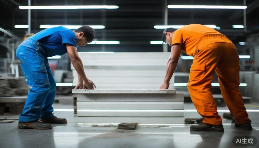 瓷砖理论重量_600x1200 规格的奢石系列瓷砖的重量是多少,搬运时需要注意什么?_搬运瓷砖图片