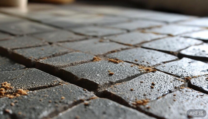 柔光质感砖系列瓷砖的表面有凹凸纹理,清洁时会不会比较麻烦?_瓷砖纹理能摸出来是好是坏_瓷砖有纹路手感突出是什么砖