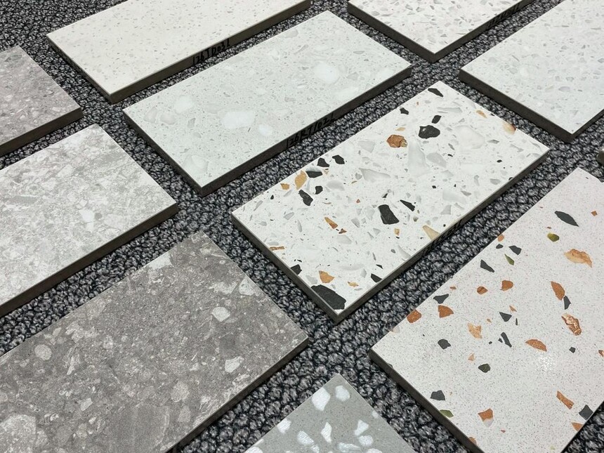 白金色瓷砖_铂金二代水磨石系列瓷砖的色彩丰富吗,能定制专属颜色吗?_铂金瓷砖是哪生产的