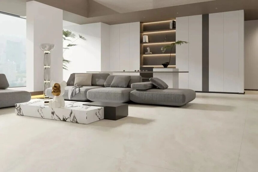 轻纹理瓷砖测评_素色质感砖系列的抗磨性能和抗污性能哪个更重要,如何选择?_现代简约风格轻奢风