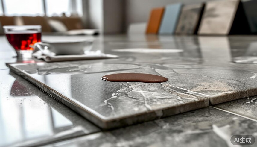 自然石系列瓷砖的表面有抗污性能吗,日常清洁需要使用特殊清洁剂吗?_瓷砖清洁剂有腐蚀性吗_特效瓷面清洁剂