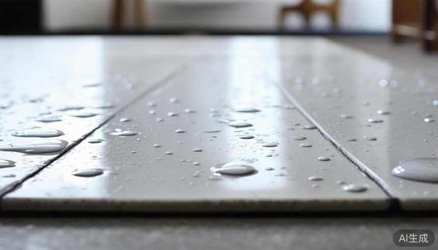 铂金瓷砖的优缺点_铂金二代水磨石系列瓷砖的防滑性能怎么样,适合用于阳台吗?_阳台白瓷砖装修效果图