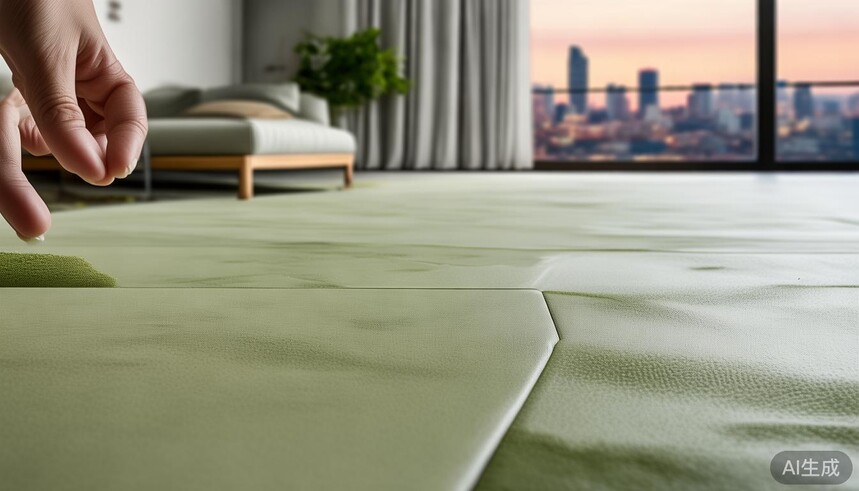 亚马逊系列瓷砖的生机绿色如何通过局部点缀激活一个中性色调空间的活力_点缀色调_绿色新百伦中性复古n字鞋