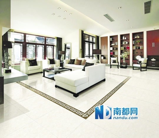 常用于中式空间的仿石砖,是黑白灰色调的,在形成一定对比反差之际,又具备距离感。