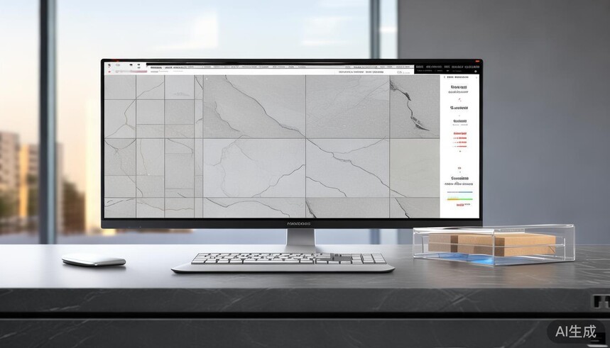 奢侈品瓷砖_600x1200奢石系列瓷砖在铺贴前进行电脑模拟排版为何能有效减少浪费_奢瓷瓷砖