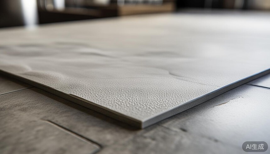 无缝面砖_无缝瓷砖_清雅素色系列瓷砖如何通过微水泥般的质感实现墙地一体的无缝空间感