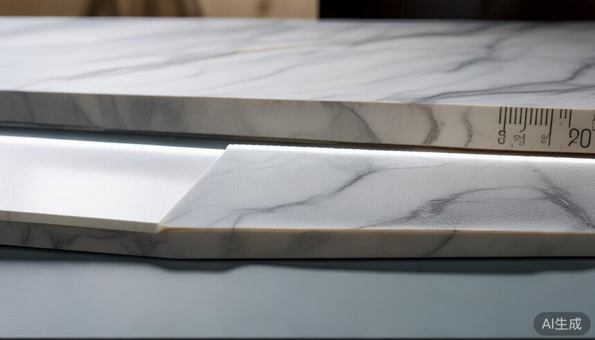 通体大理石系列在加工成阴阳角线条时其坯体优势如何简化安装流程_大理石阴阳面_大理石线条阳角的切法