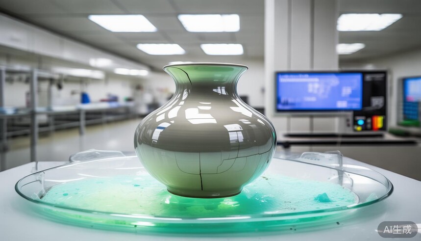 荧光陶瓷材料_超白坯体对于未来可能流行的荧光色或金属釉瓷砖有何种基础性支撑作用_荧光瓷砖效果图