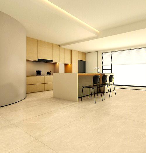 柔光质感砖在高端品牌专卖店的应用如何通过材质提升产品的陈列档次_透水砖材质贴图_瑜伽砖材质