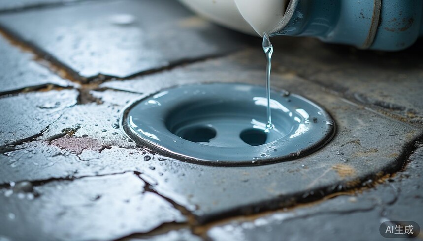 卫生间贴地砖怎么找坡水_积水瓷砖铺坡度卫生贴间好吗_卫生间瓷砖铺贴的坡度怎么做才能不积水?