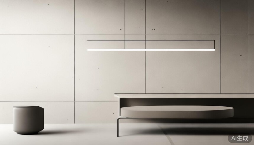 无缝铺贴的瓷砖_无缝铺装地砖_微水泥瓷砖:无缝铺贴+单色设计,极简主义天花板