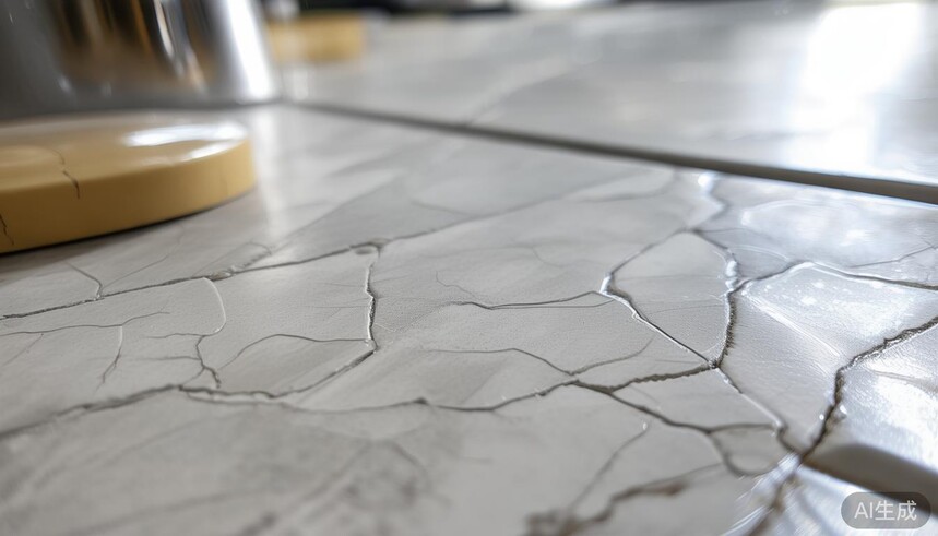 灰色瓷砖缝_厨房小白砖:美缝选灰色,避免缝隙发黑显脏_灰色地砖填缝