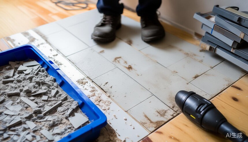 如何选择瓷砖颜色搭配_瓷砖的色彩选择与搭配_全屋通铺瓷砖:选同规格砖,过门石用同色减少割裂感