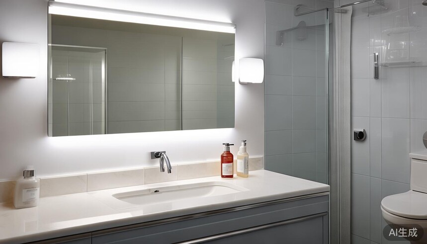 灰色地砖反光看到脏_灰色反光效果_暗卫瓷砖:浅灰色柔光砖+镜面反射,亮堂不沉闷